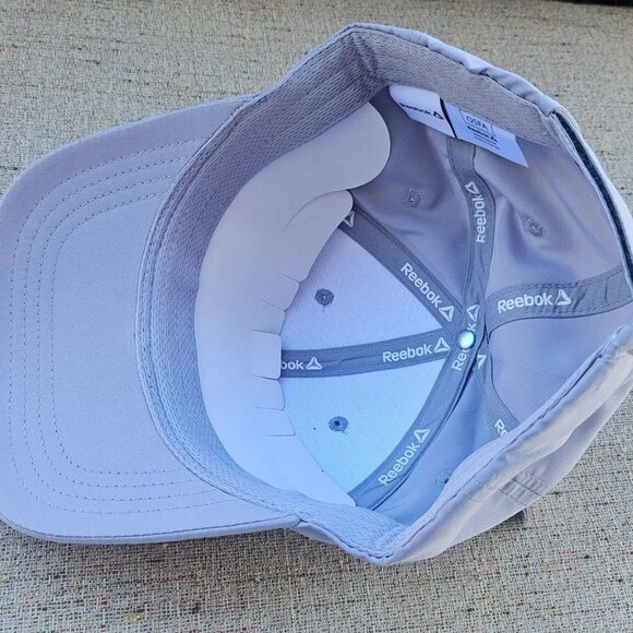 Reebok Men Hat Gray Training Cap Sport Baseball Hat One Size Fit Most NWT - Picture 9 of 10